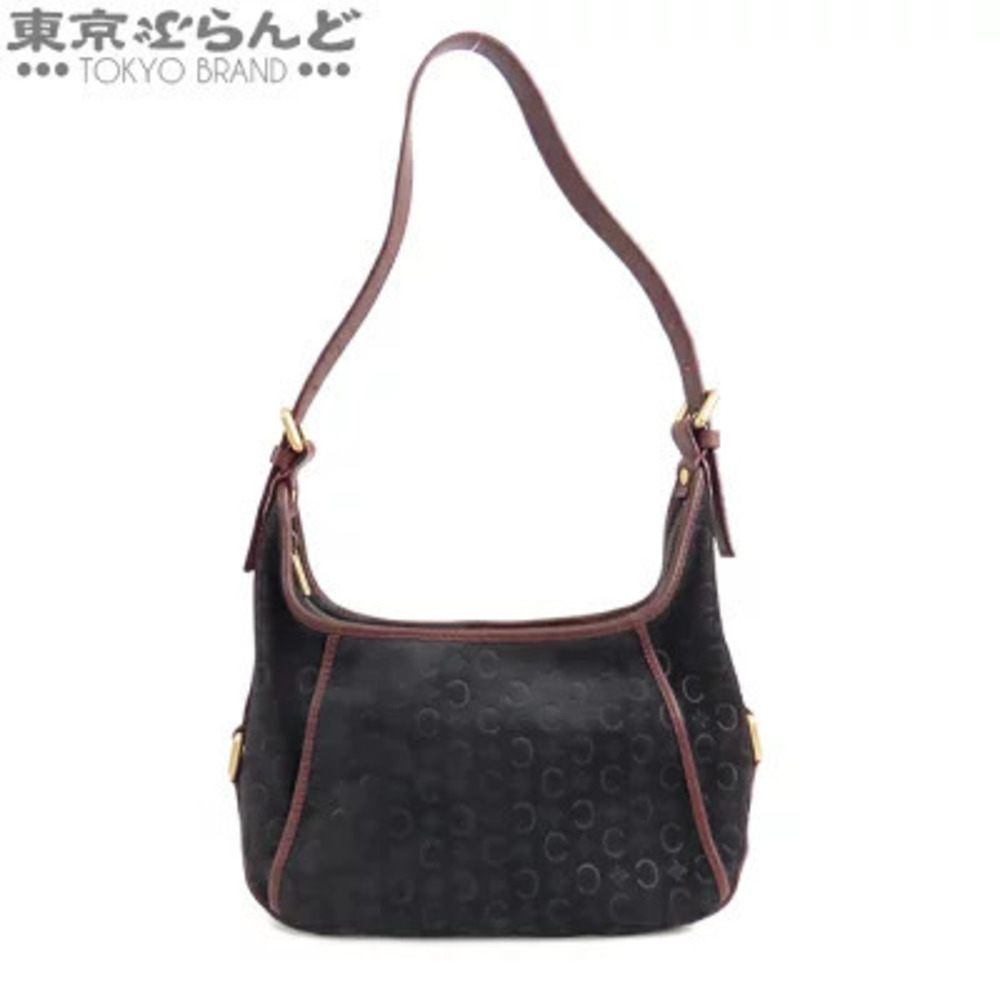 Celine Hobo Bag Suede Leather Macadam Navy Blue Bordeaux Purple